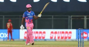 Sanju Samson scored first century of IPL 2021