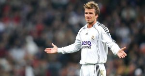 Real Madrid managed to hijack Barcelona's move for David Beckham