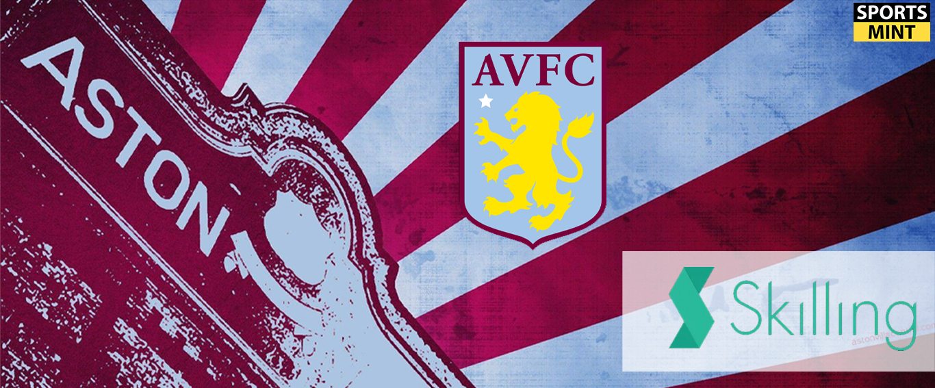Skilling signs sponsorship deal with Aston Villa FC