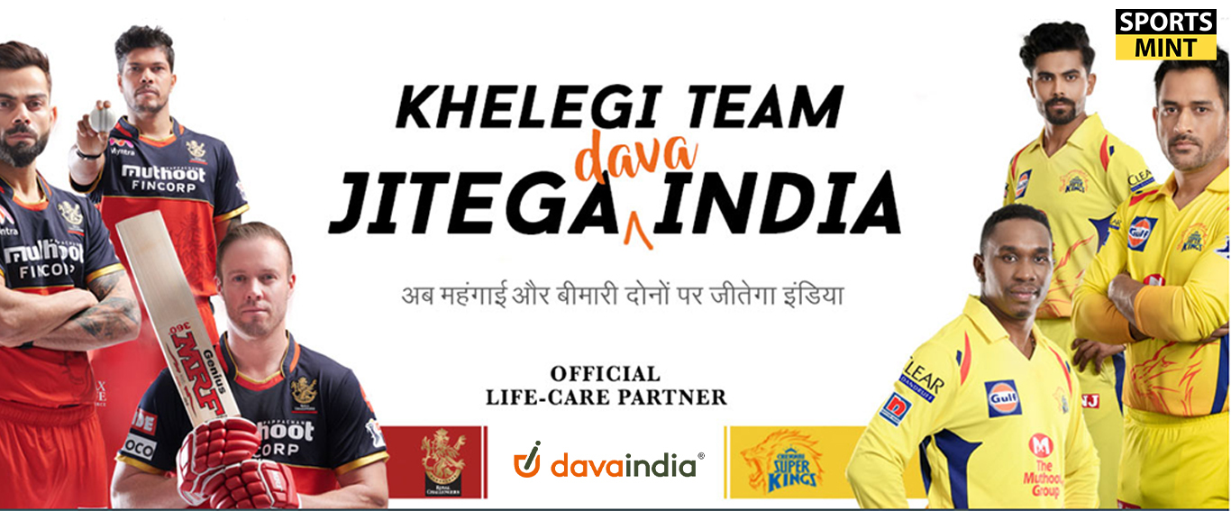 Davaindia partners with CSK and RCB