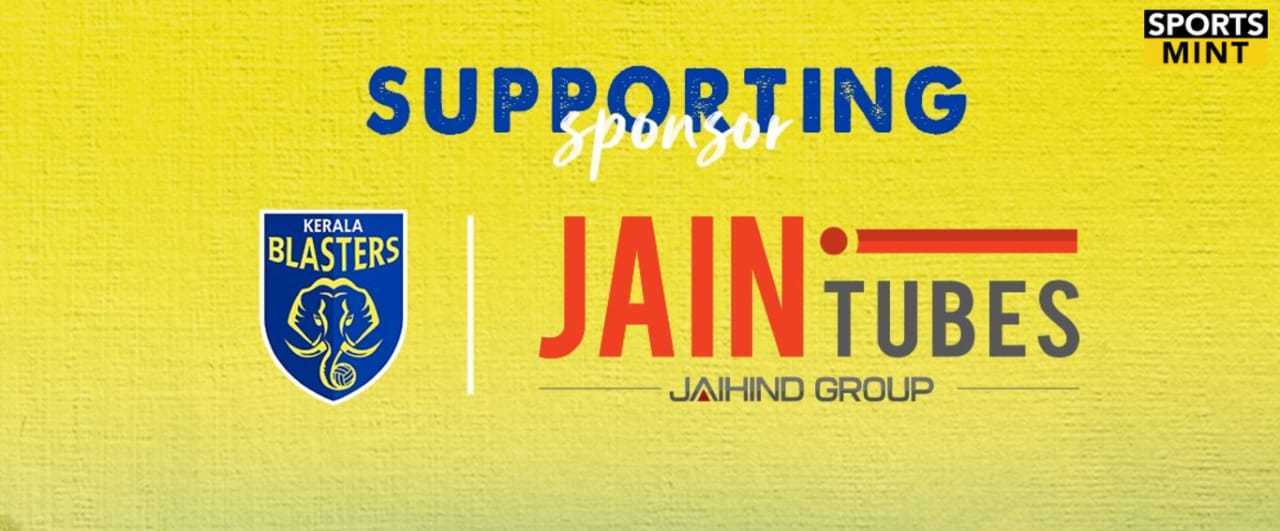 Kerala Blasters FC extends partnership with Jain Tubes