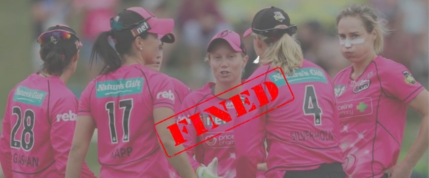Sydney Sixers fined by CA for administrative error