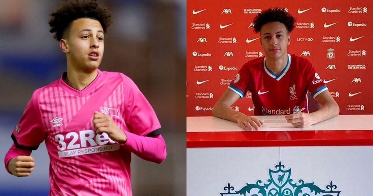 Liverpool signs promising Derby County teenager Kaide Gordon