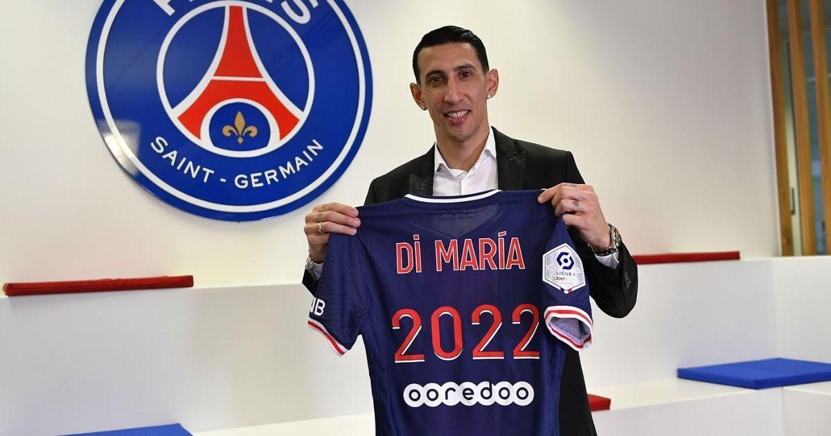 Angel Di Maria extends his contract with PSG till 2022