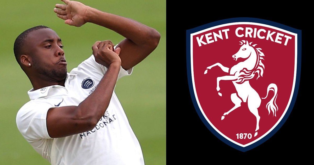 Miguel Cummins signs for County Club Kent for an 8-game stint