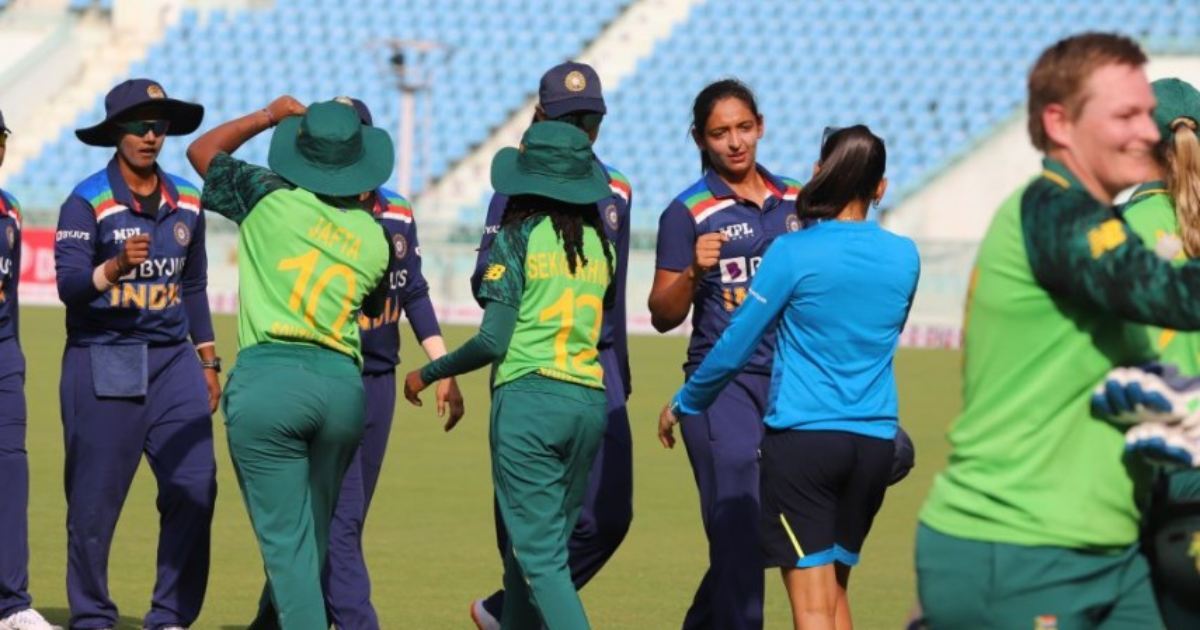 South Africa Women’s team beat India via D_L method to lead 2-1