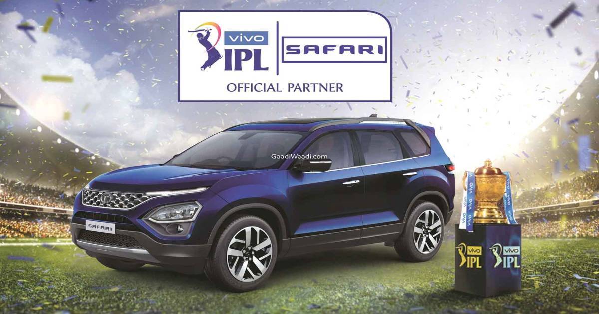 Tata Safari to be official partner for VIVO IPL 2021