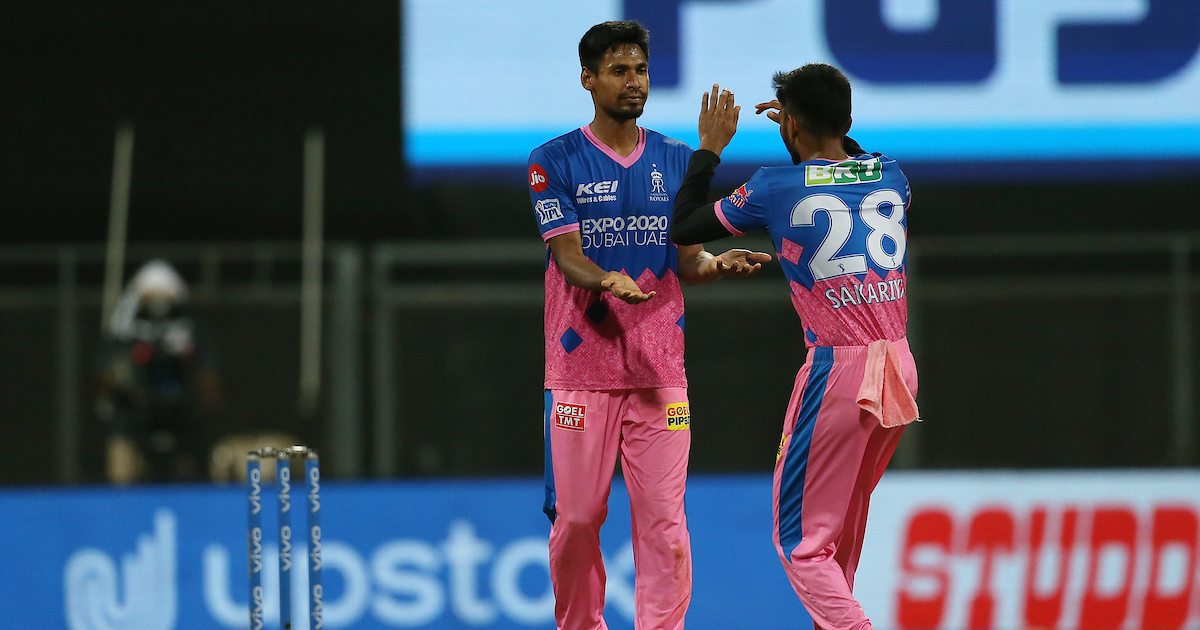 IPL 2021: Rajasthan Royals punish struggling KKR side