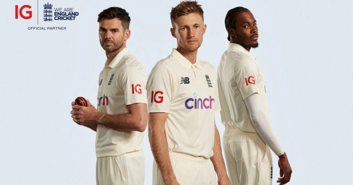 ECB sign a three year deal with IG as the new Sleeve Sponsor