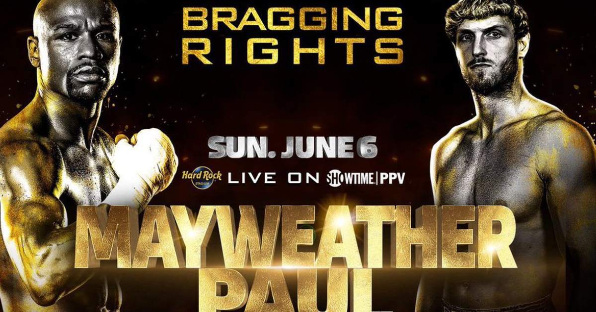 Logan Paul set to fight Floyd Mayweather on June 6