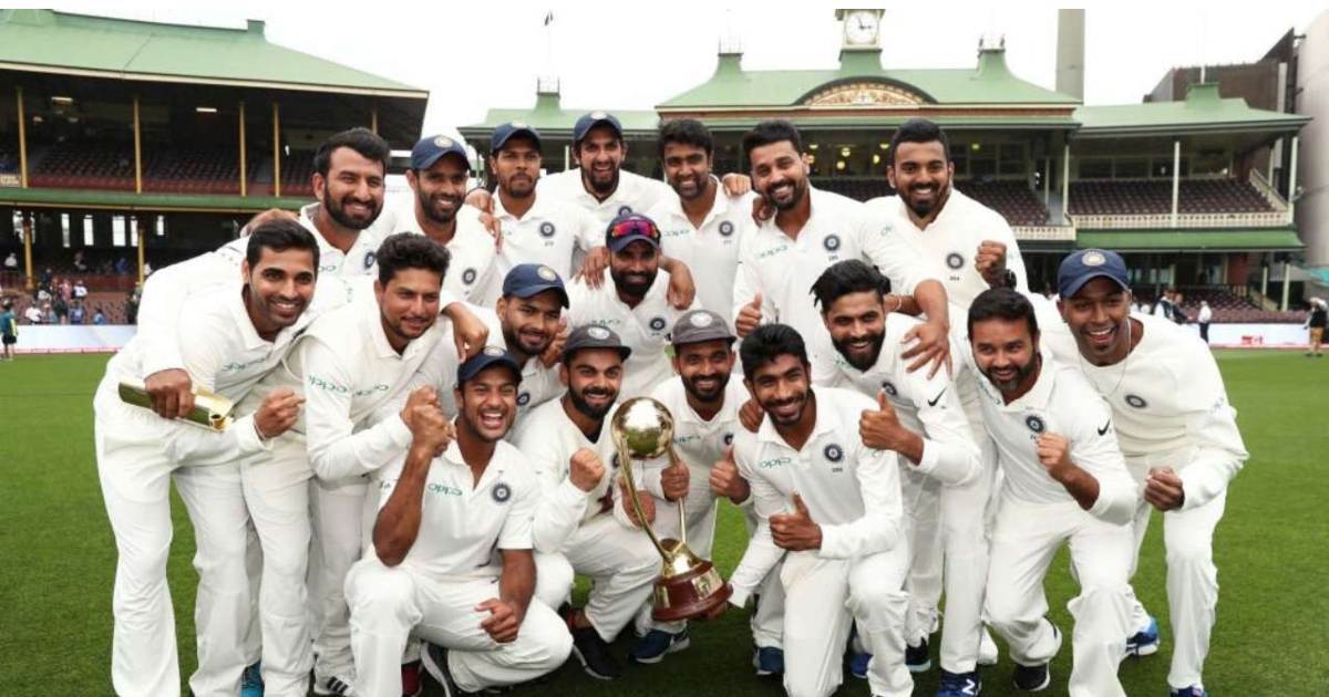 INDIAN TEAM TOPS ICC TEST RANKINGS