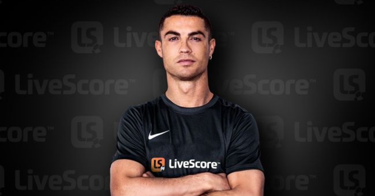 LiveScore make Cristiano Ronaldo new global brand ambassador