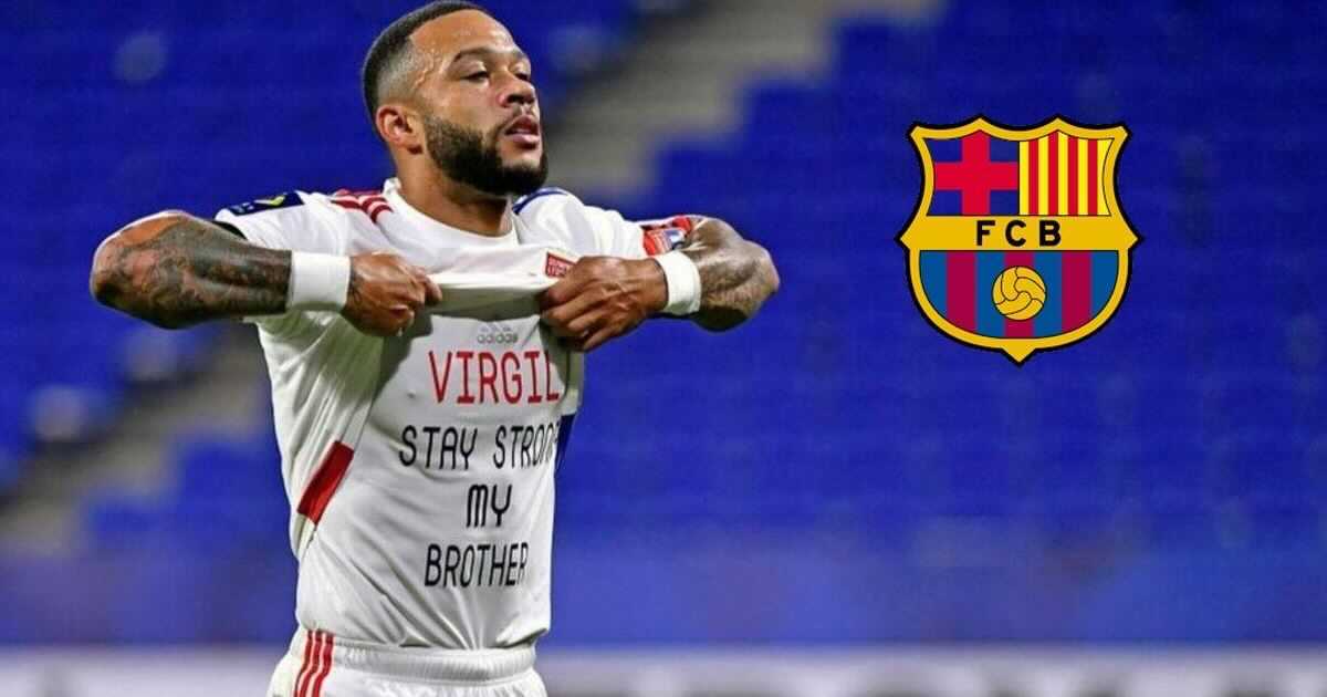 Memphis Depay in talks with Barcelona