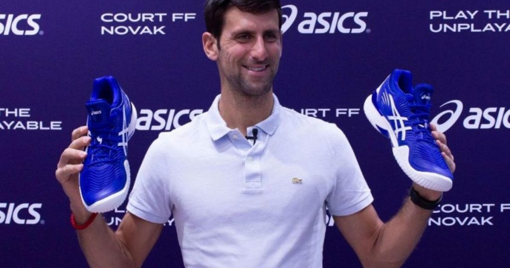 Novak Djokovic extends sponsorship deal with Asics SportsMint Media