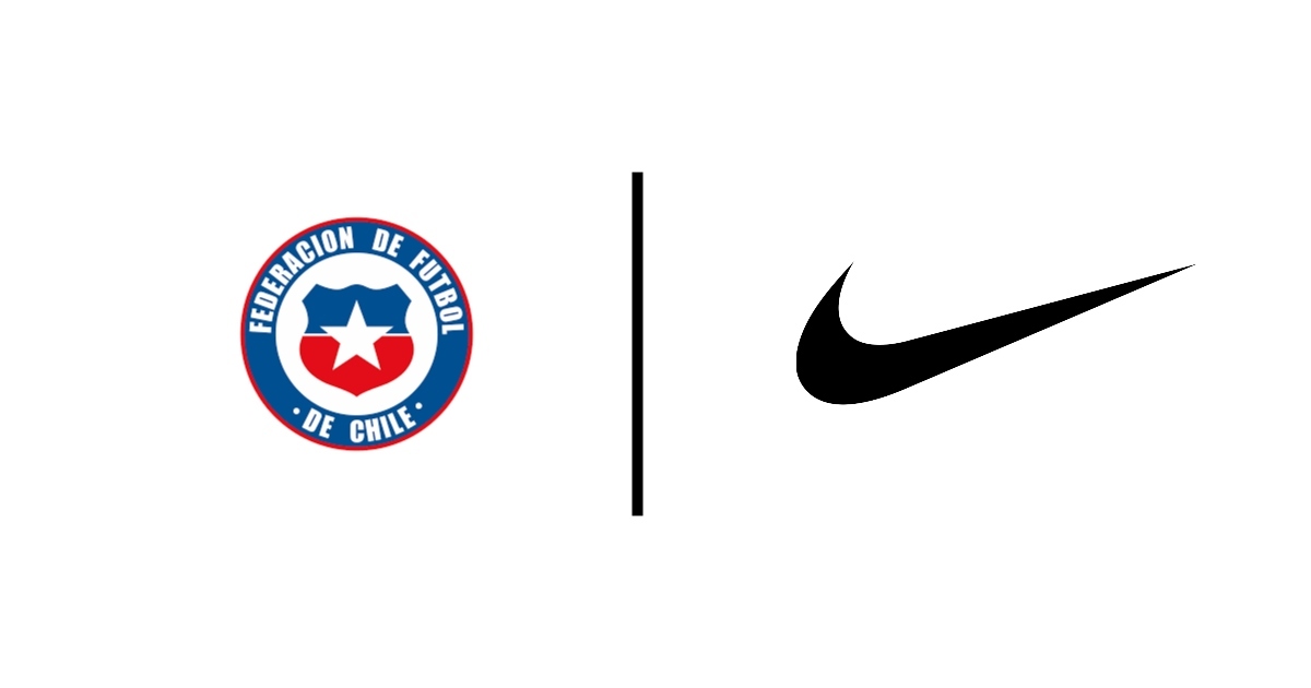The Nike logo on Chile’s jerseys was covered with a patch of the Chilean flag when they played on Fr