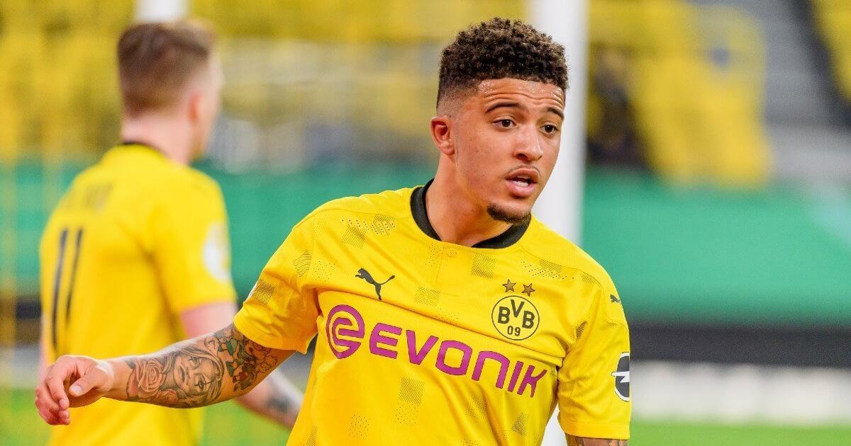 Borussia Dortmund ready to listen offers for Jadon Sancho.