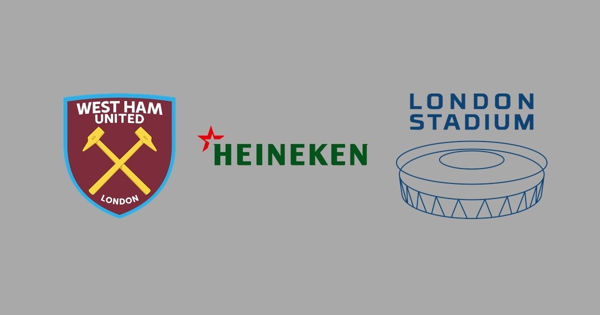 West Ham United and London stadium extend contract with Heineken