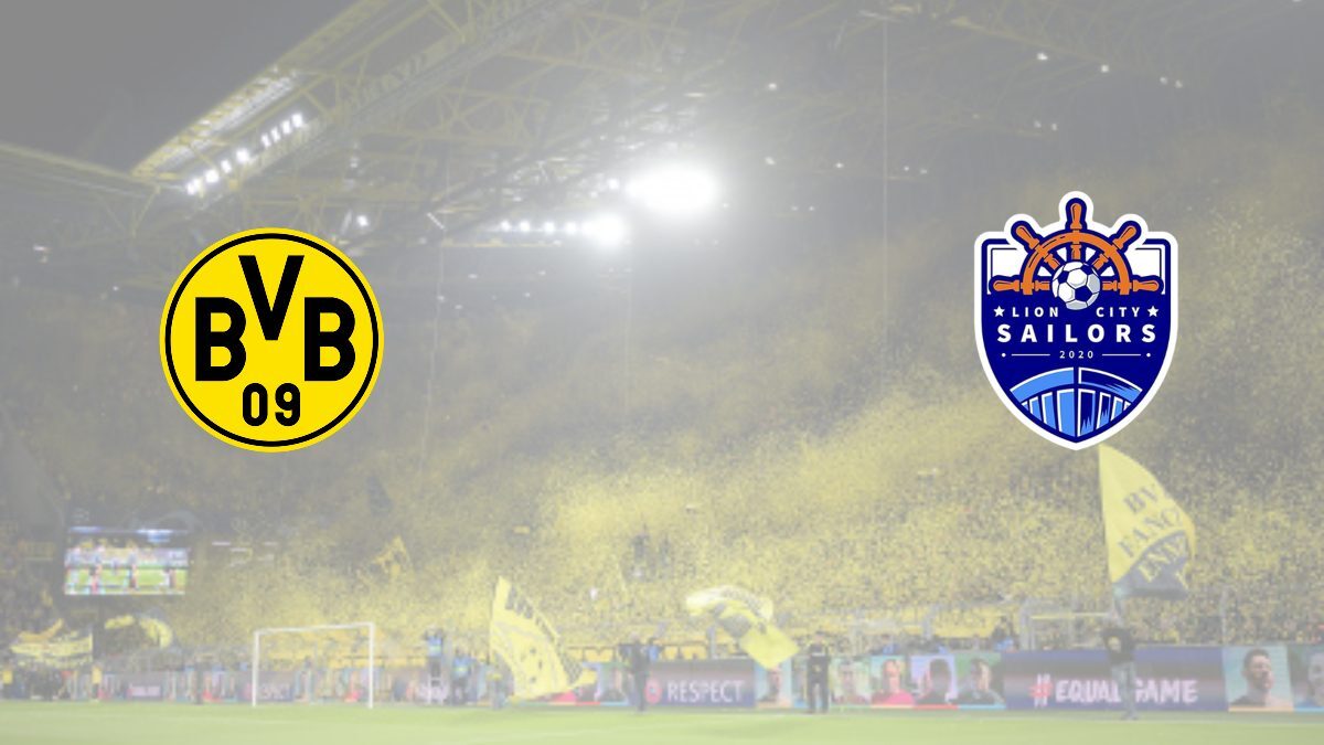 Borussia Dortmund announced 2 ½ year partnership with Lion City Sailors; focus on youth development