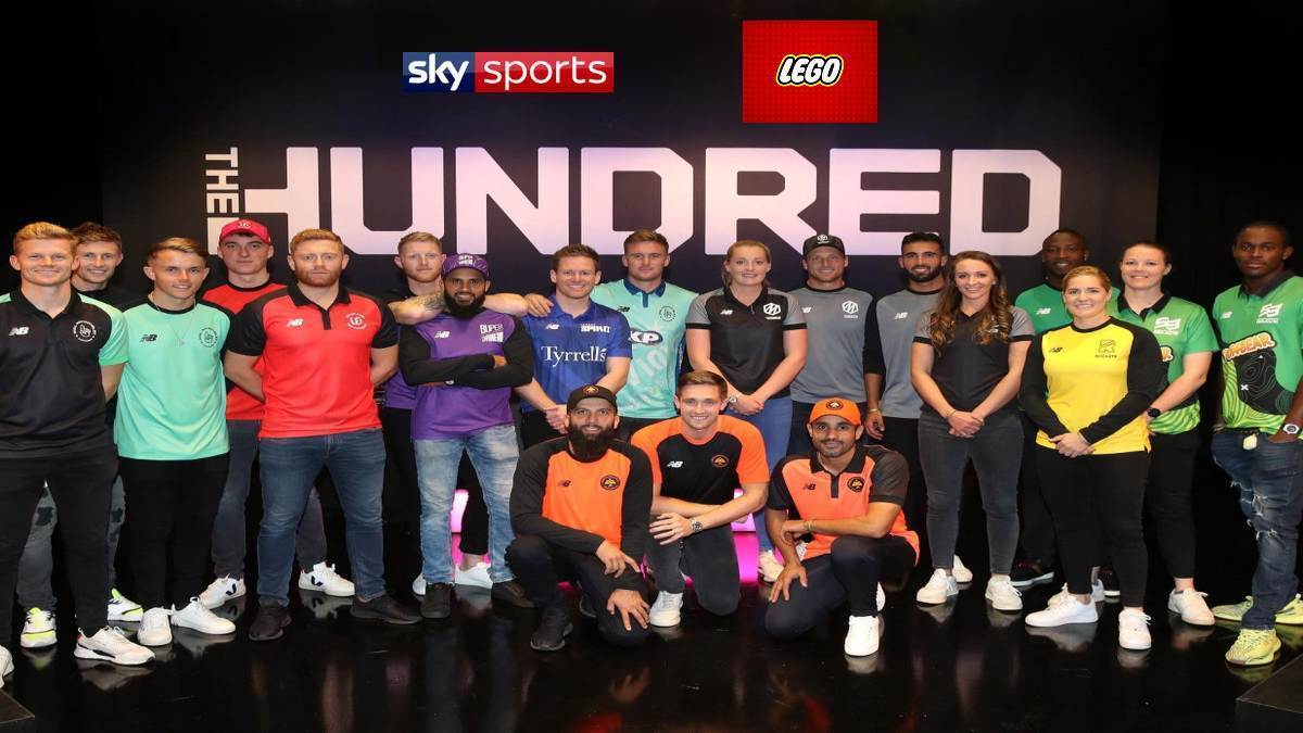 ECB’s ‘The Hundred’ collaborates with Sky Sports and LEGO