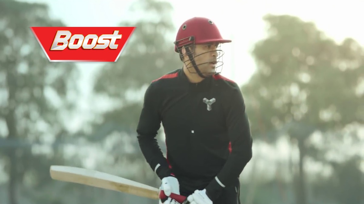 MS Dhoni features in new Boost campaign