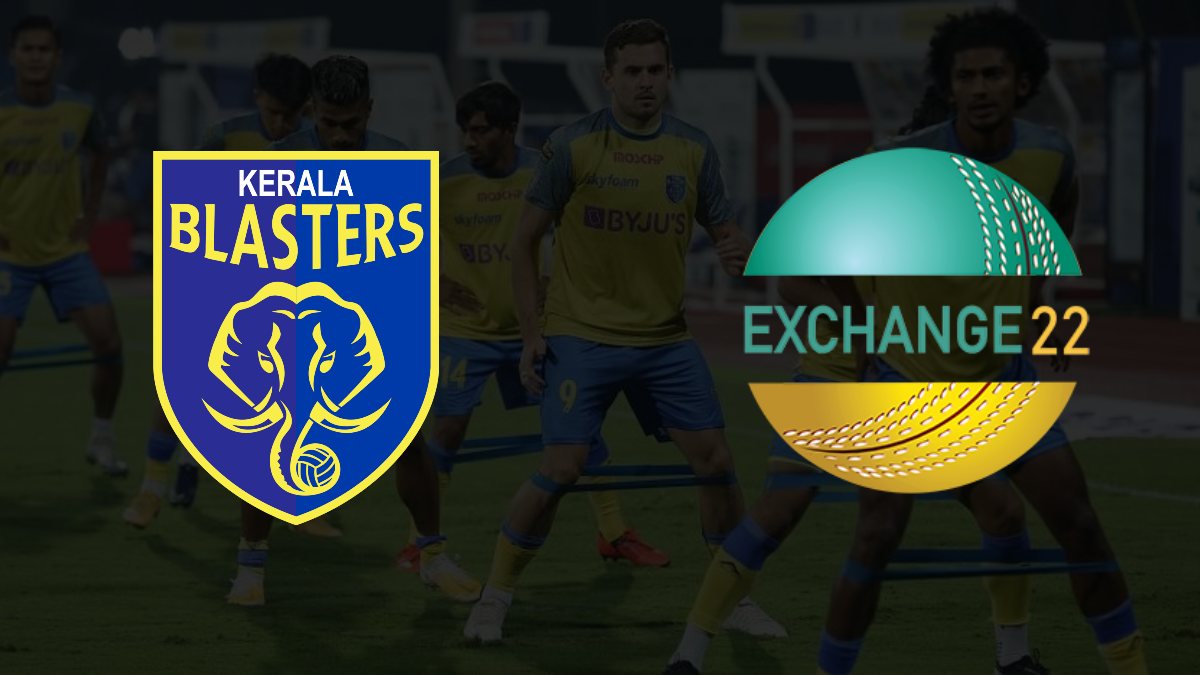 Kerala Blasters FC gets EXCHANGE22 on board as main sponsor
