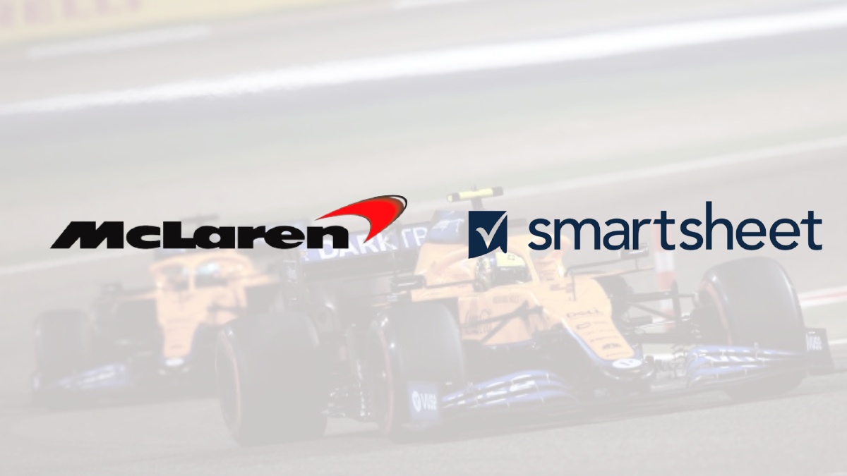 McLaren Racing signs Smartsheet as Official Technology Partner
