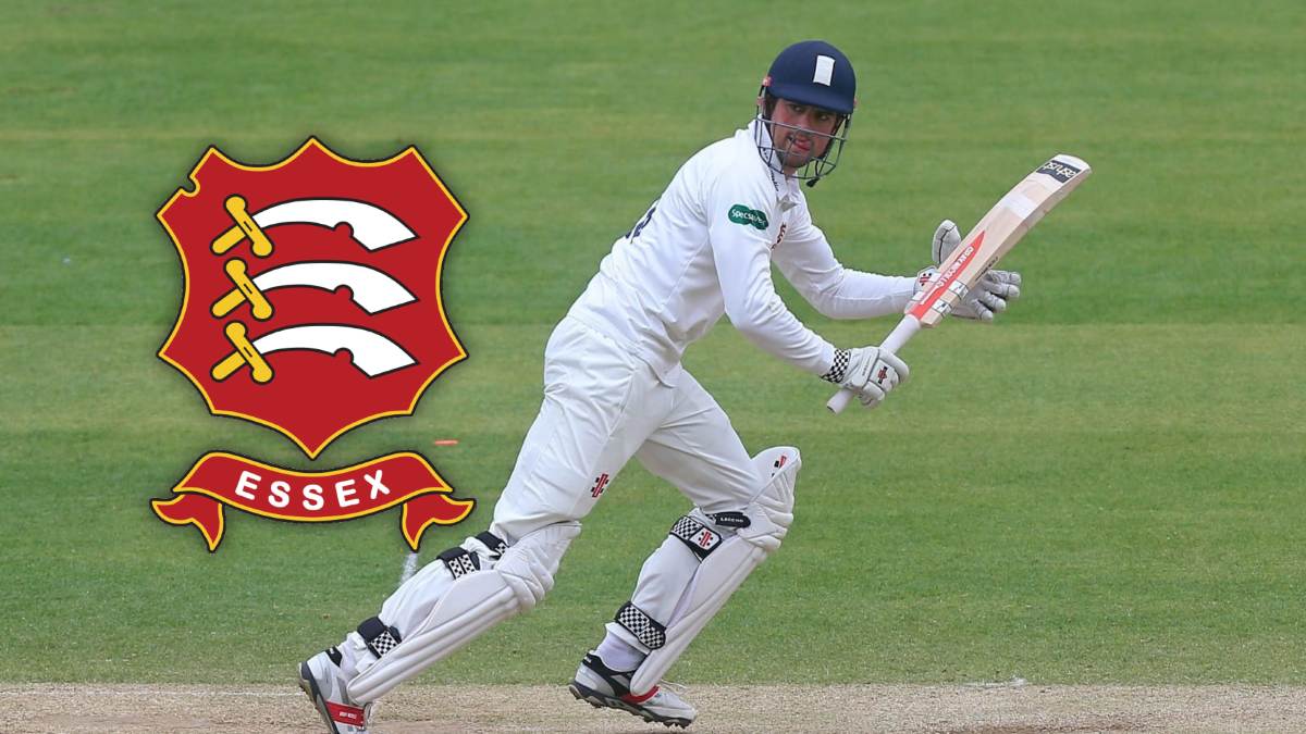 Alastair Cook signs contract extension with Essex County Cricket Club