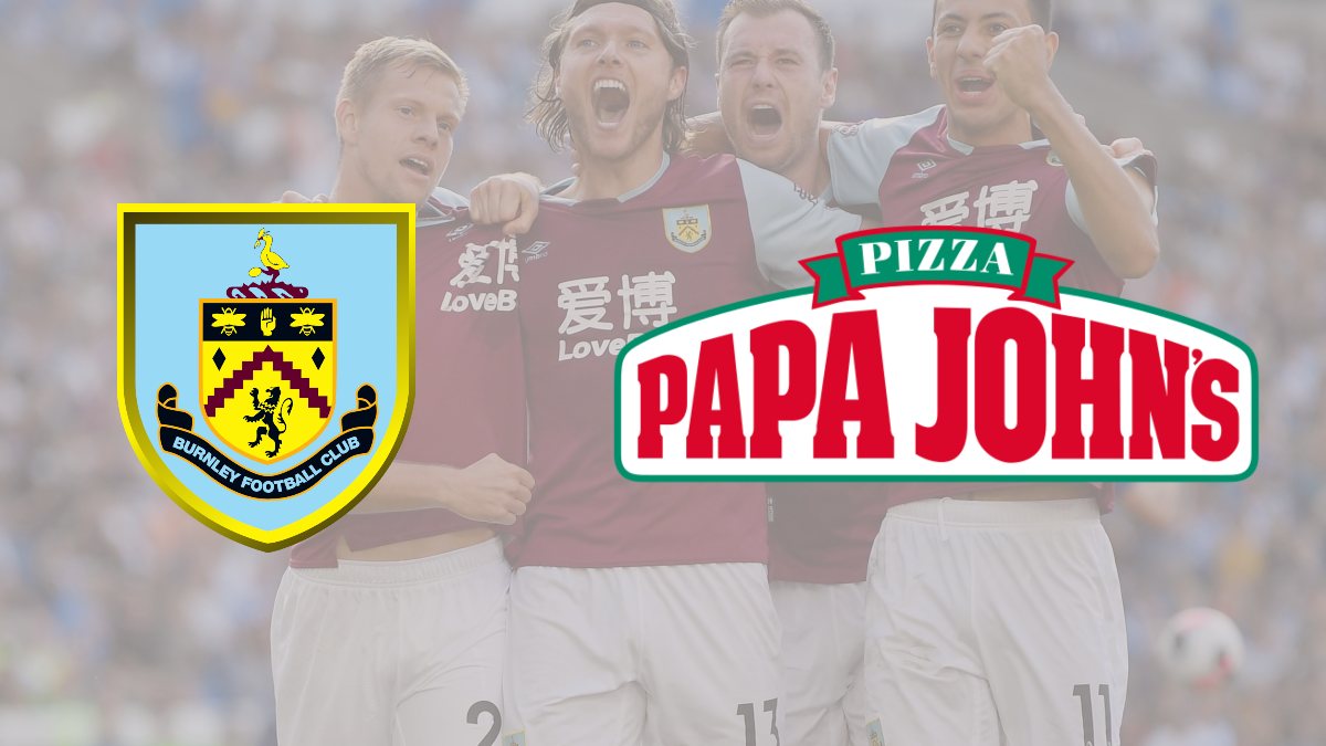 Burnley FC inks partnership with Papa John's