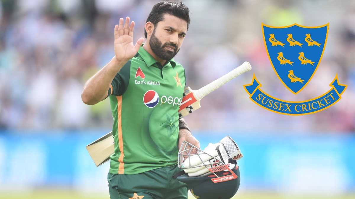 Sussex County Cricket Club signs Mohammad Rizwan