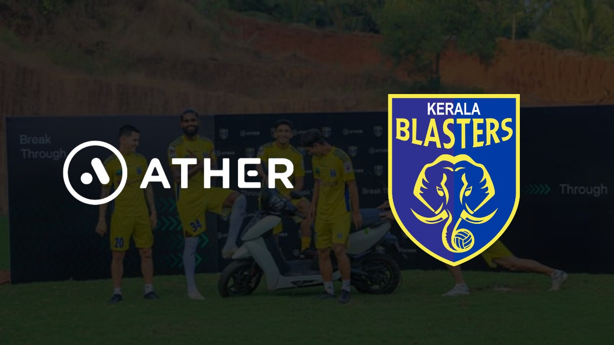Ather Energy launches digital campaign to celebrate association with Kerala  Blasters FC | SportsMint Media
