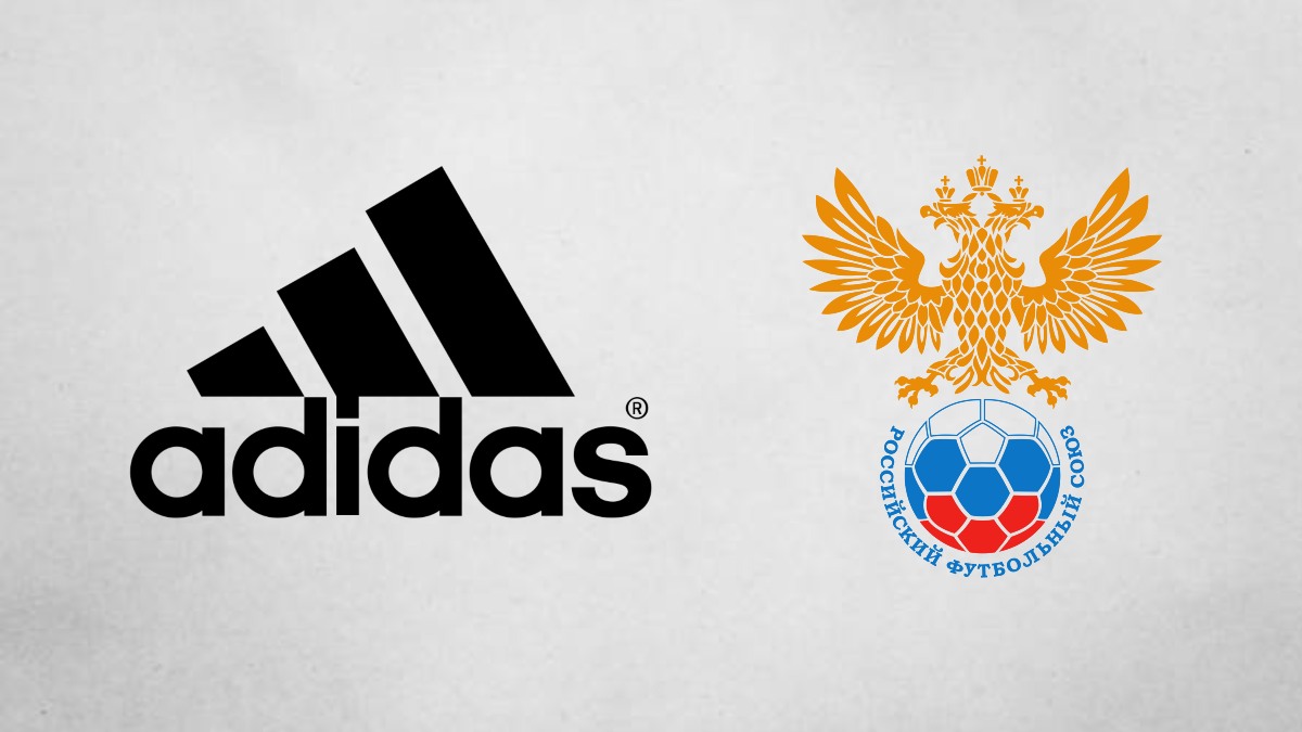 Adidas suspends association with Russian Football Federation