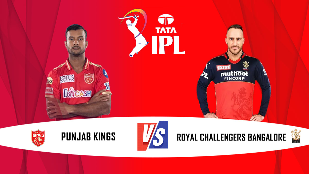 IPL 2022 RCB vs PBKS Match preview, head-to-head and sponsors