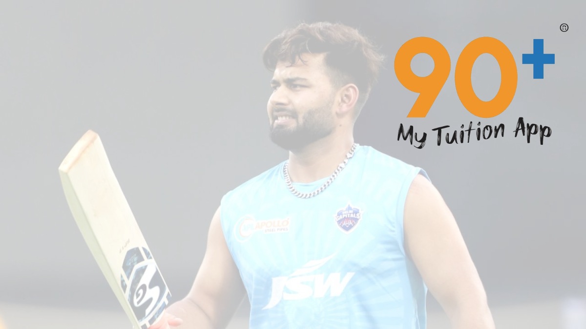 90+ My Tuition App launches new TVC featuring Rishabh Pant
