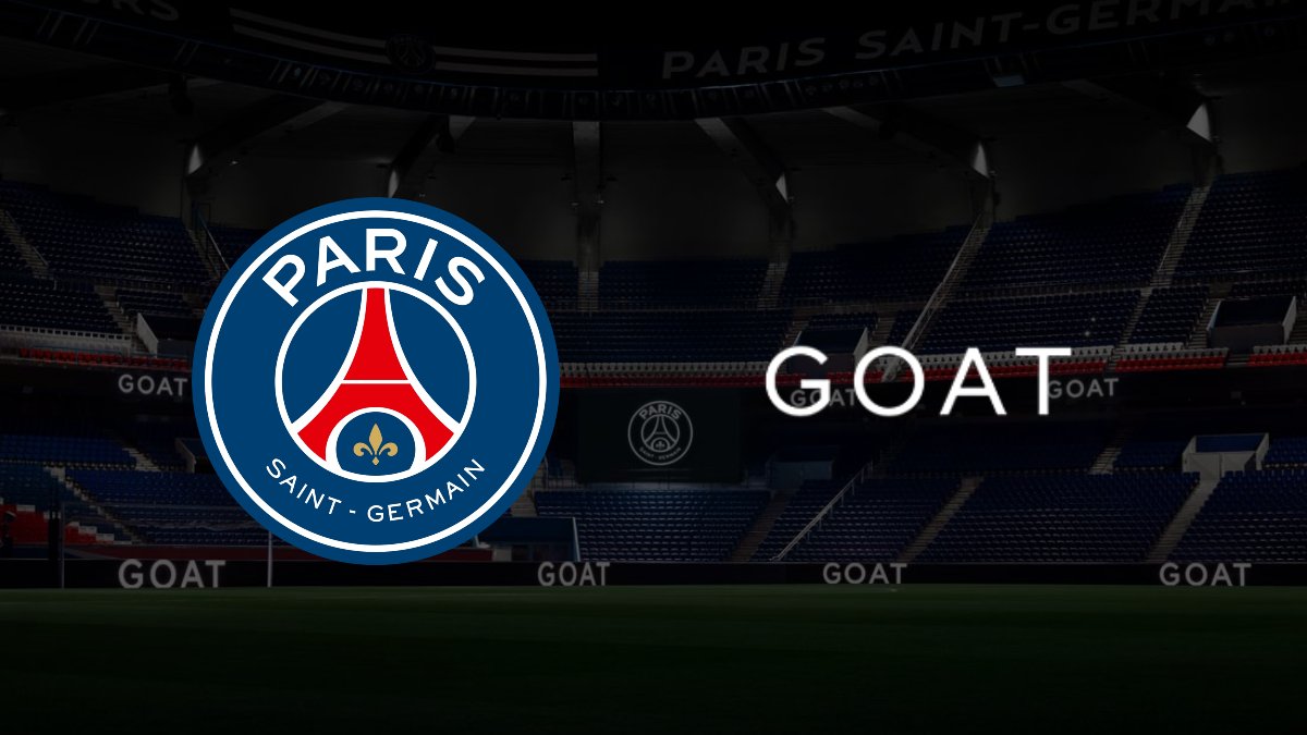 GOAT becomes the sleeve partner of Paris Saint-Germain