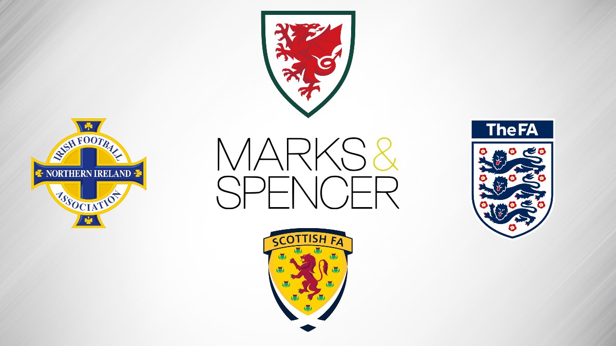Marks & Spencer strikes joint partnership deal with football associations of the home nations