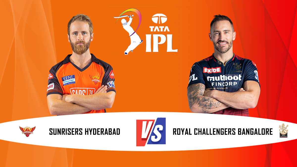 IPL 2022 SRH vs RCB: Match preview, head-to-head and sponsors