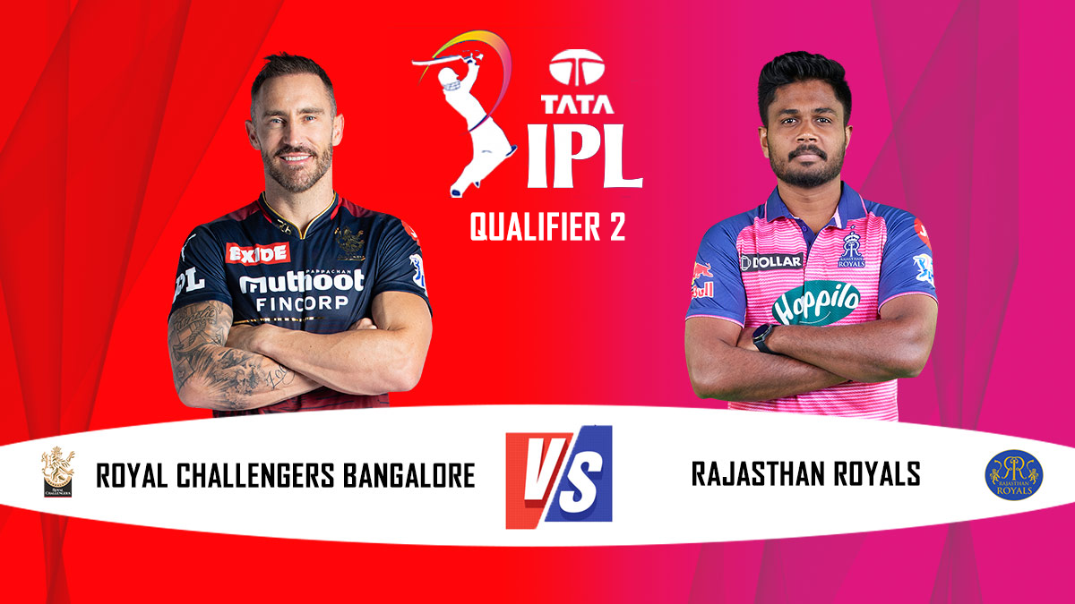 IPL 2022 Qualifier 2 RR vs RCB: Match preview, head-to-head and sponsors