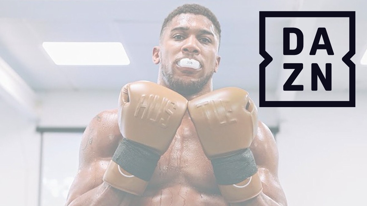 Anthony Joshua inks a new agreement with DAZN
