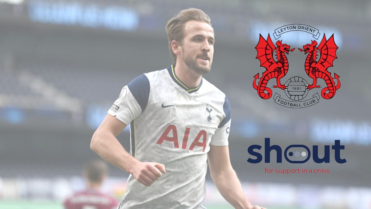 Harry Kane bolsters mental health with Leyton Orient sponsorship extension