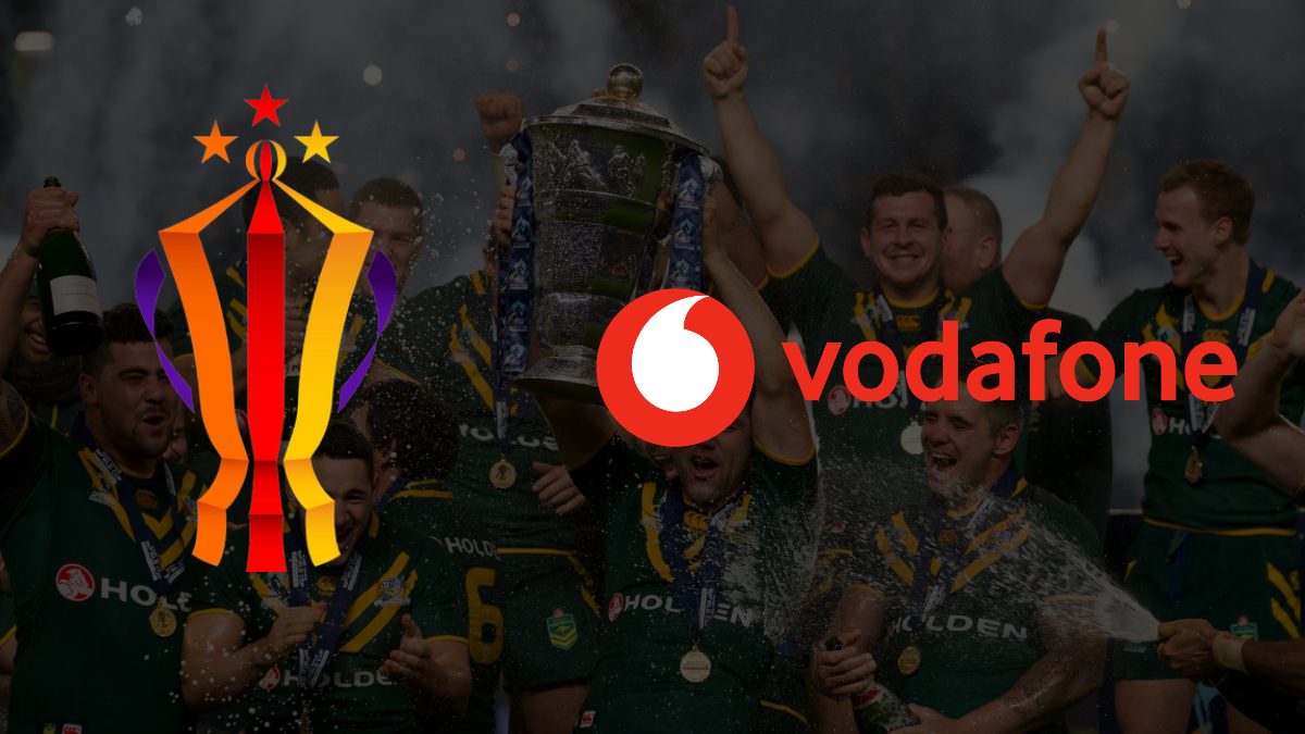 Vodafone joins Rugby League World Cup as official technology partner