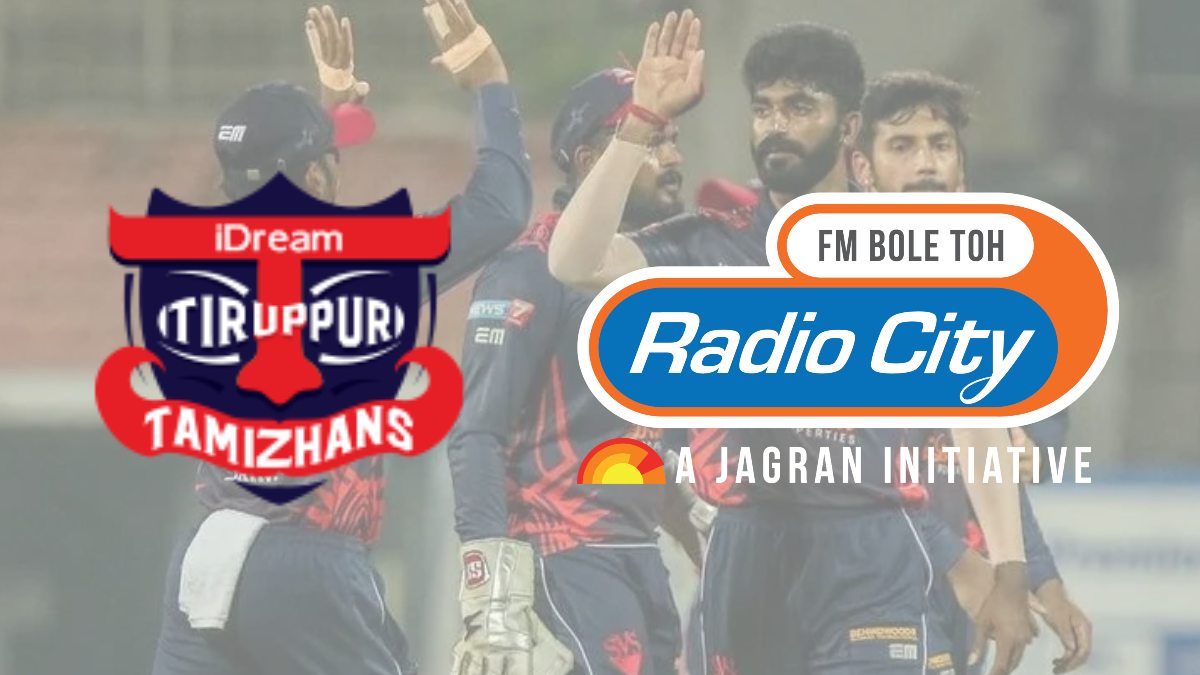 iDream Tiruppur Tamizhans appoint Radio City Tamil as associate sponsor