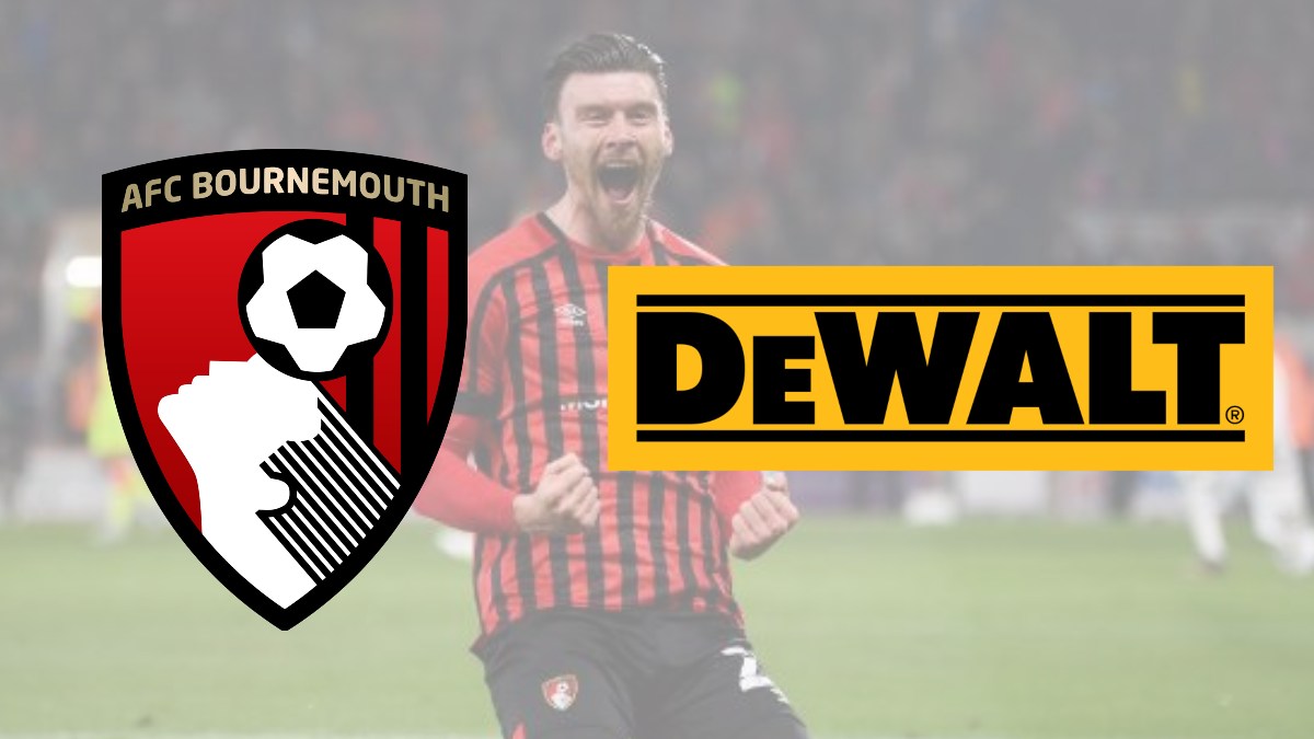 AFC Bournemouth onboard DeWalt as shirt sleeve partner