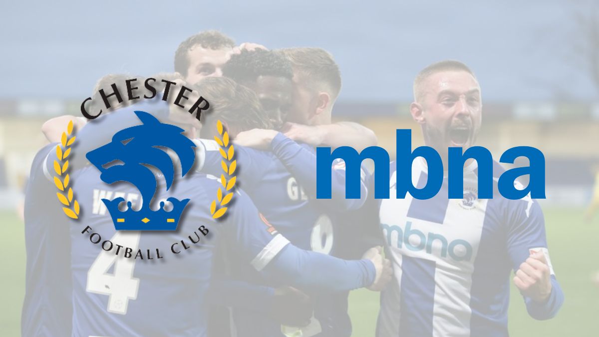 Chester FC sign sponsorship extension with MBNA