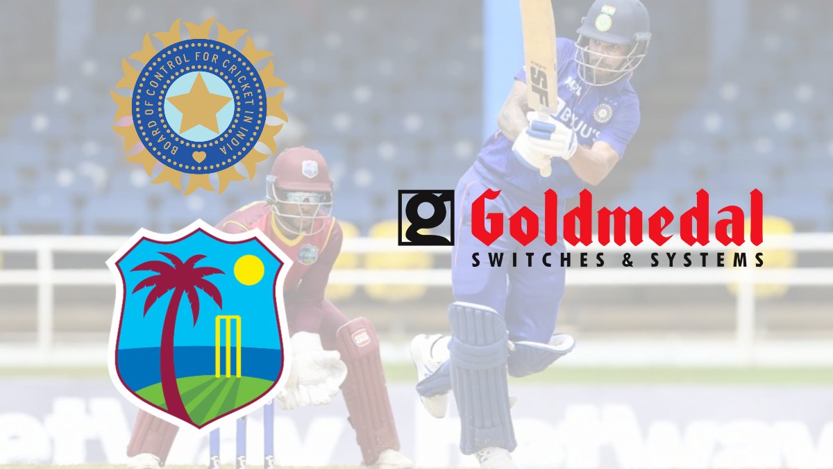 Goldmedal associates with India vs West Indies ODI bilateral series