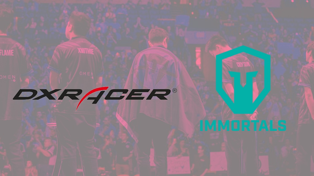 Immortals announce DXRacer as official gaming chair sponsor
