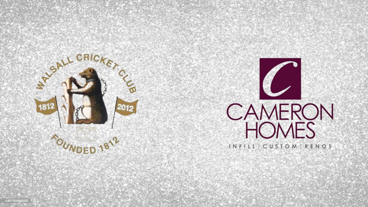 Walsall Cricket Club pens down association with Cameron Homes