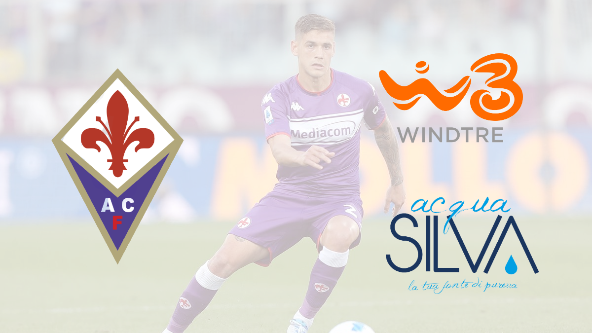 ACF Fiorentina ink sponsorship deals with Windtre and Aqua Silva