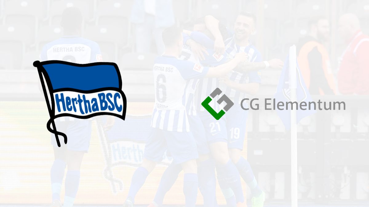 Hertha BSC labels CG Elementum AG as new sleeve partner