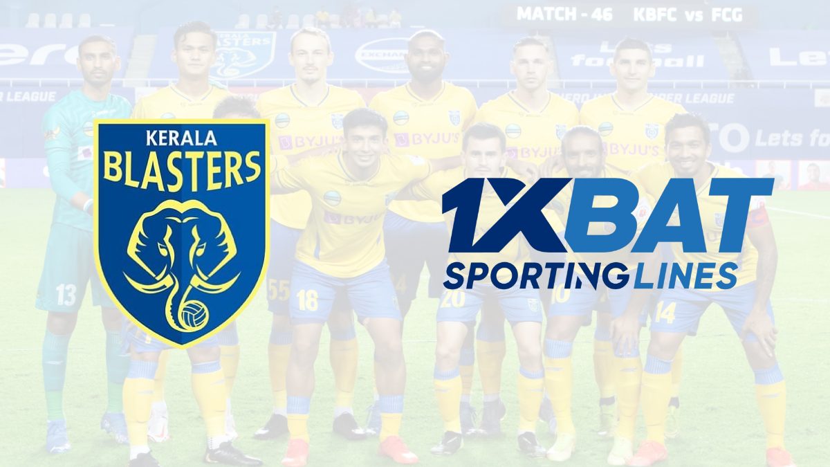 Kerala Blasters FC land principal sponsorship deal with 1XBat Sporting Lines