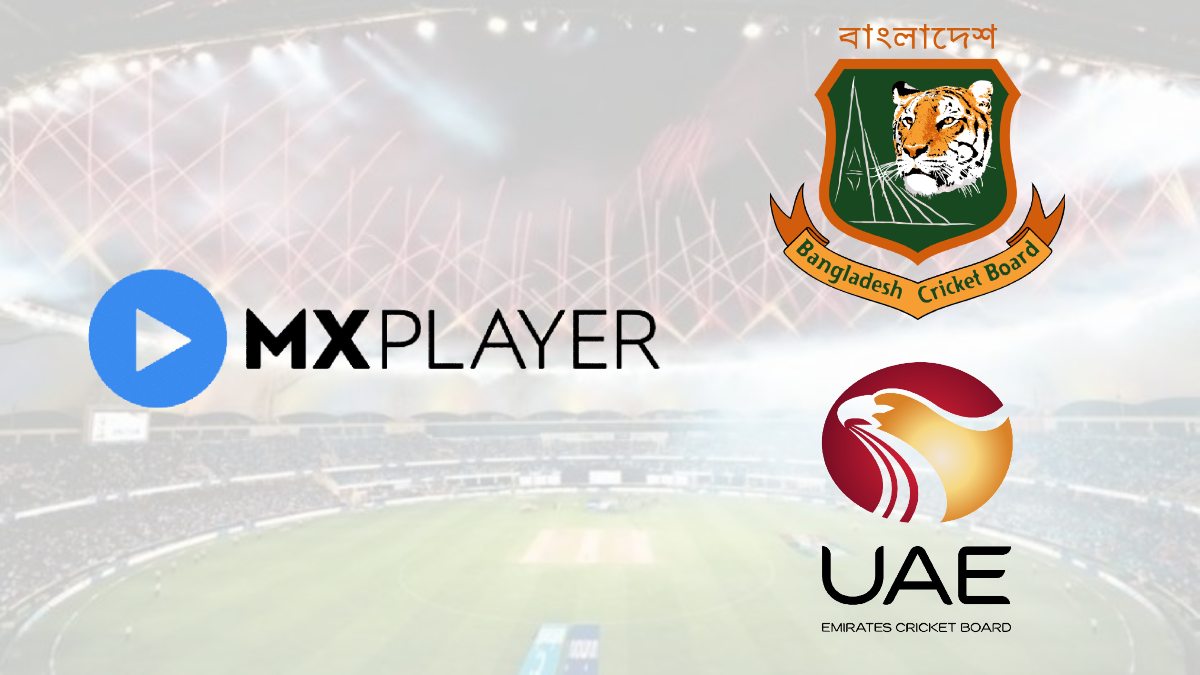 MX Player secures streaming rights of T20I series between Bangladesh and UAE